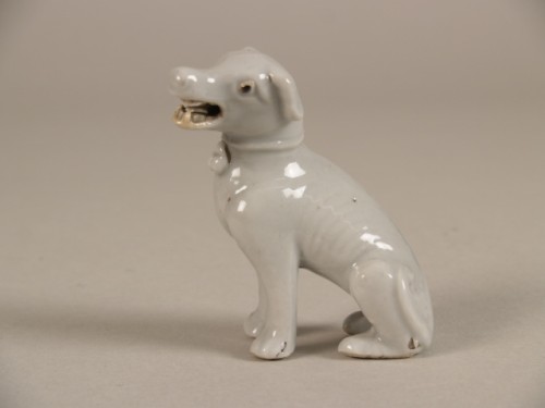 Hond, zittend