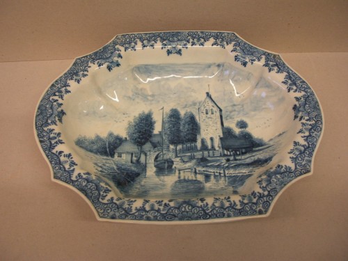 Slabak met landschapsdecor