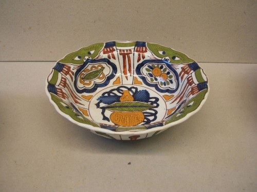 Klapmuts met chinoiserie decor
