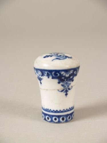 Knop met floraal decor