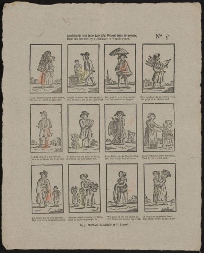 Aanschouwt hoe ieder hier zijn Waren weet te pryzen (Nº 3)