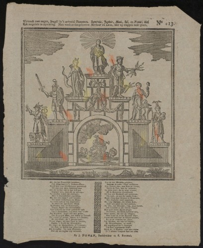 Vermaak uwe oogen, Jeugd! in 't zevental Planeeten (Nº 213)