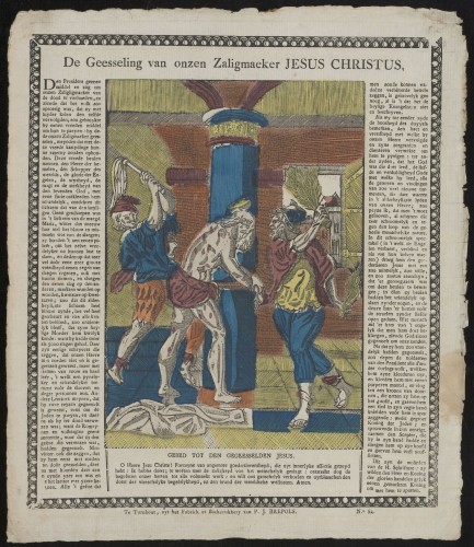 De Geesseling van onzen Zaligmaeker Jesus Christus (Nº 52)