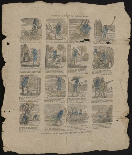 Tafereelen uit het leven van Robinson Crusoe (Nº P)