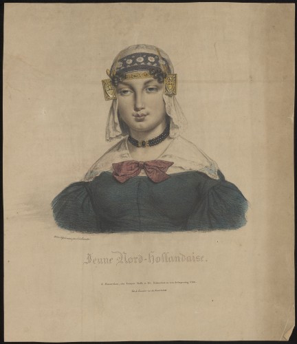 Jonge Noord-Hollandse vrouw