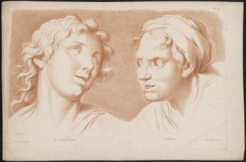Tekenvoorbeeld: twee hoofden (Nº 4)