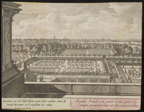 Gezicht vanuit Huis de Voorst