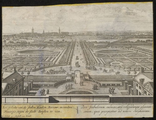 Gezicht vanuit Huis de Voorst