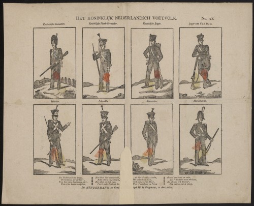 Het koninklijk Nederlandsch voetvolk (Nº 28)