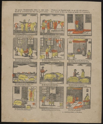 De groote Beestenmarkt (Nº 34)