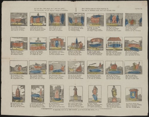 Gij hebt hier, lieve jeugd, als 't ware een galerij (letter Aa)