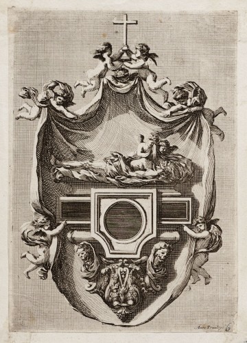 Ornamentprent. Mausolées.