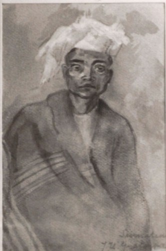 Portret van een Sumatraanse man