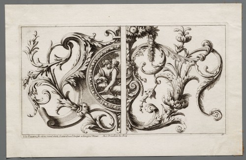 Ornamentprent. Livre de panneaux pour les lambris.