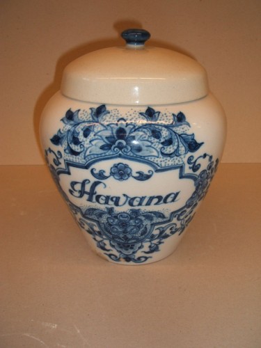 Snuifpot met opschrift 'Havana'