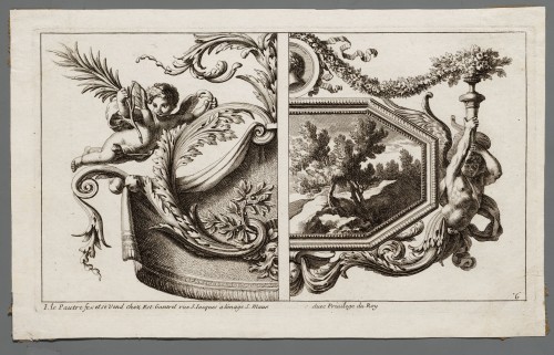 Ornamentprent. Livre de panneaux pour les lambris.