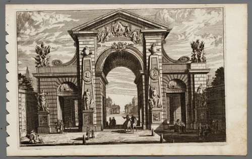 Ornamentprent. Second Liure d'Arc de Triomphe et Porte de Ville (kopie).
