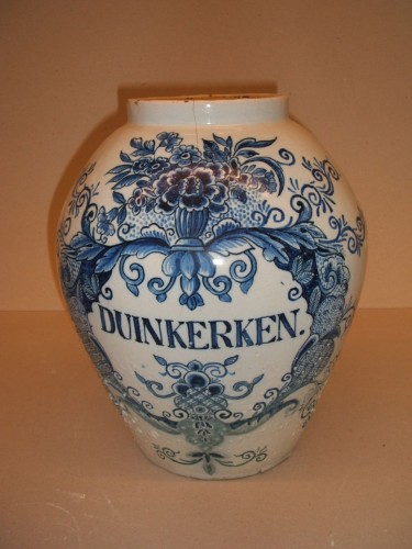 Snuifpot met opschrift 'Duinkerken'