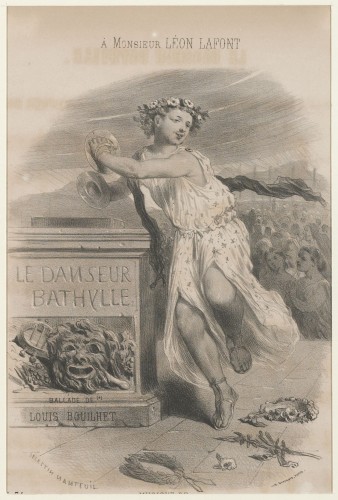Le danseur Bathylle : ballade