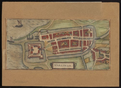Stadsplattegrond van Harlingen