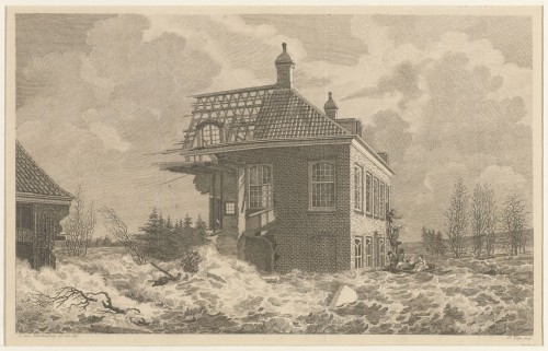 Overstroming bij Oosterhout
