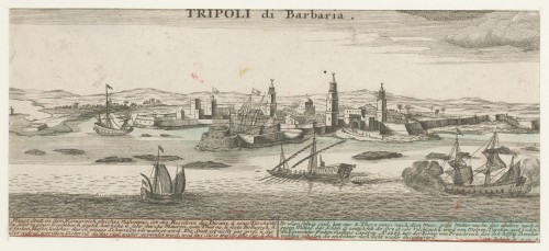 Stadsgezicht van Tripoli