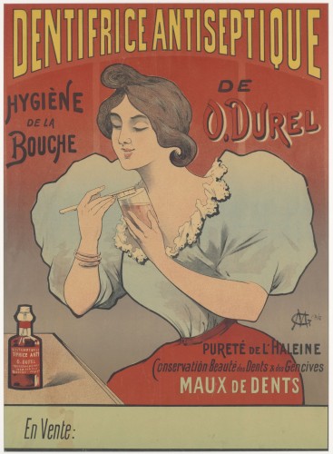 Dentifrice Antiseptique, Hygiène de la Bouche De O. Durel