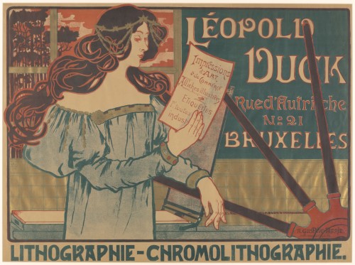 Léopold Duck, Lithographie – Chromolithographie