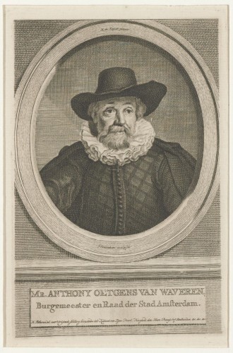 Portret van Antonie Oetgens van Waveren