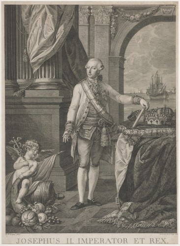 Portret van keizer Jozef II