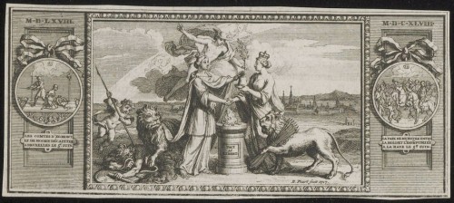 Allegorie op de Vrede van Munster