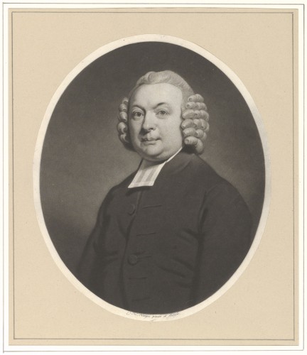 Portret van predikant Johannes Visch
