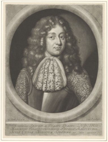 Portret van Lodewijk, markgraaf van Brandenburg
