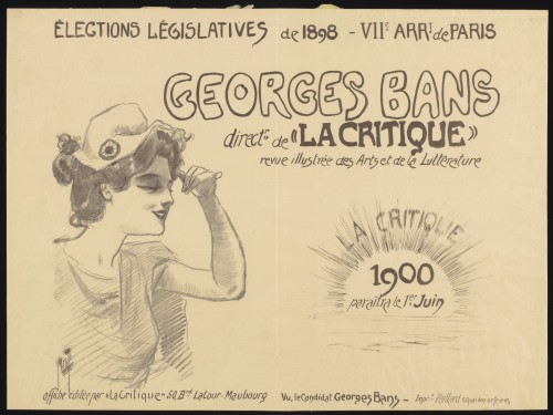Élections Législatives de 1898, Georges Bans, direct de “La Critique”