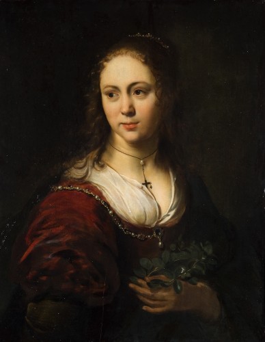 Portret van Eva de Geest