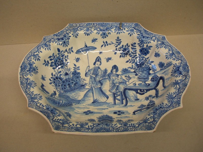 Slabak met chinoiserie decor