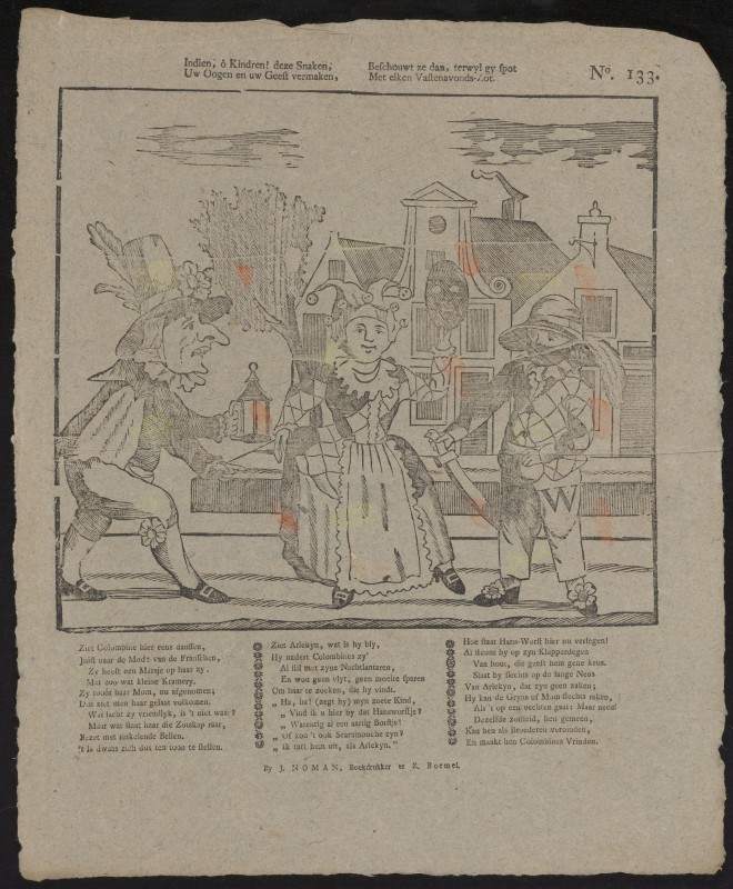 Indien, ô Kindren! Deze Snaken Uw Oogen en uw Geest vermaken (Nº 133)