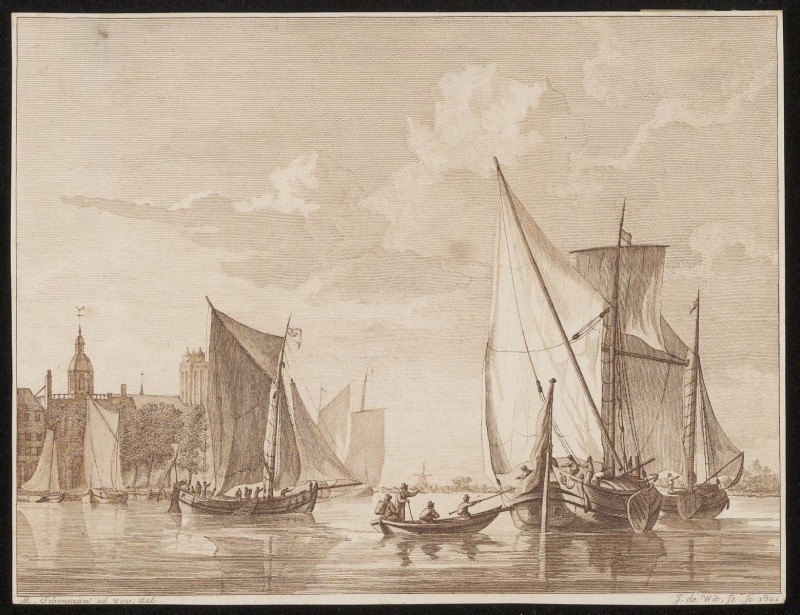 Op de Merwe voor Dordrecht
