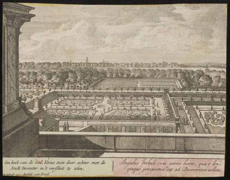 Gezicht vanuit Huis de Voorst