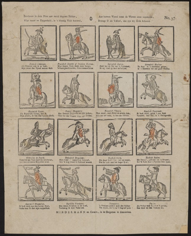 Beschouw in deze Print een aantal dappere Helden (Nº 57)