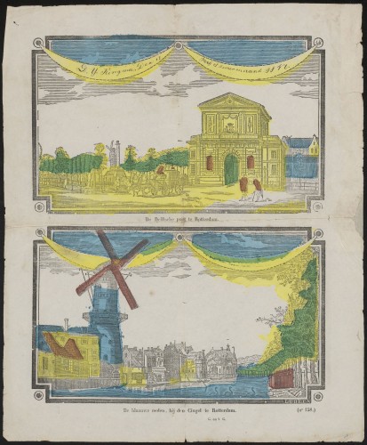De Delftsche poort te Rotterdam (Nº 158)