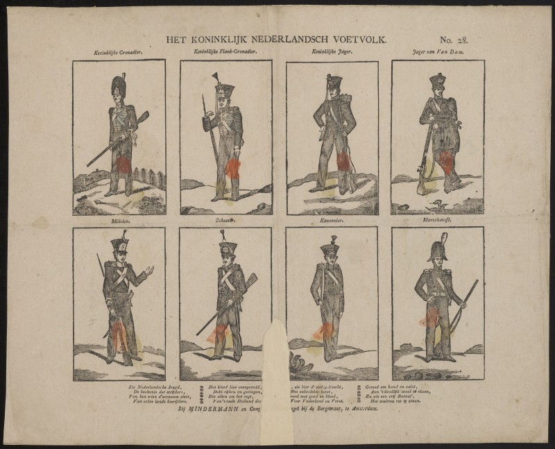 Het koninklijk Nederlandsch voetvolk (Nº 28)