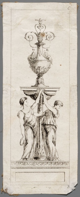 Ornamentprent. Troisieme Suite d’Arabesques.