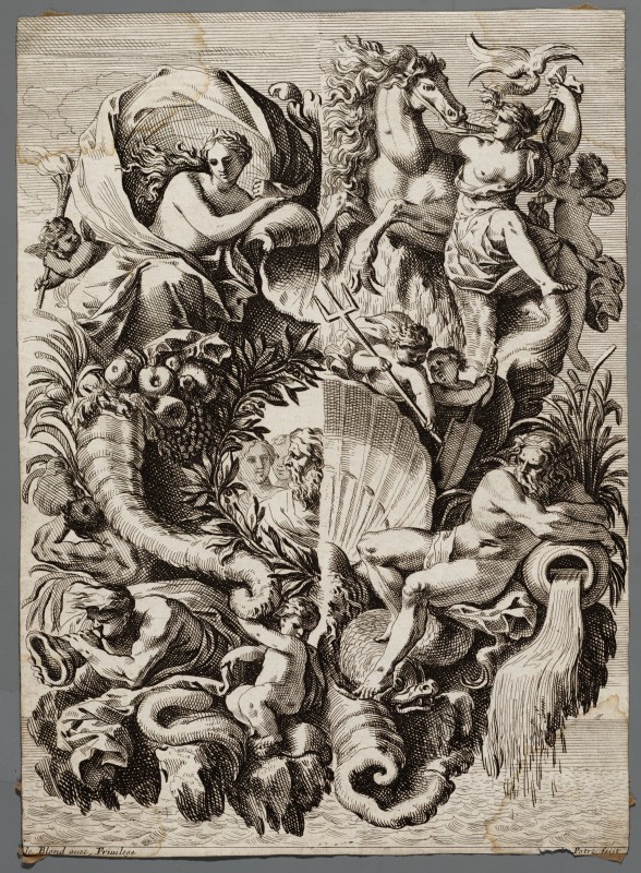 Ornamentprent. Panneaux d'ornements.