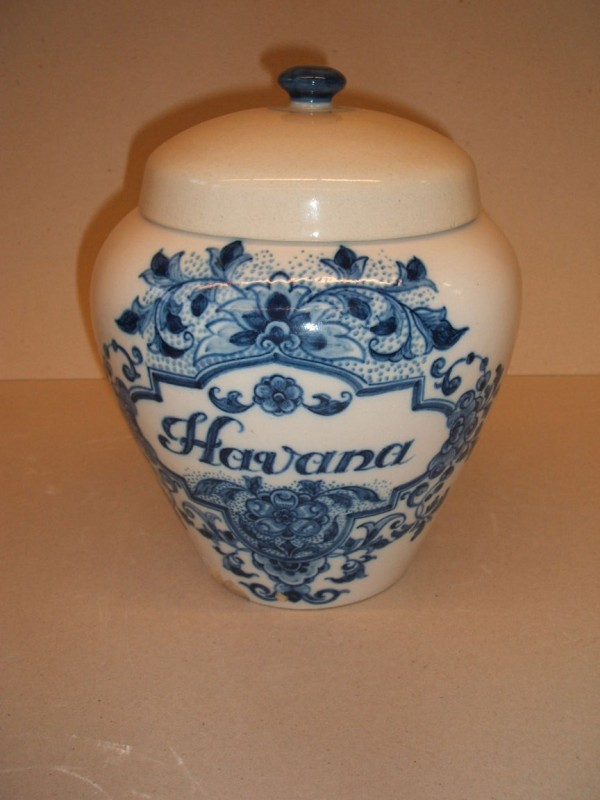 Snuifpot met opschrift 'Havana'