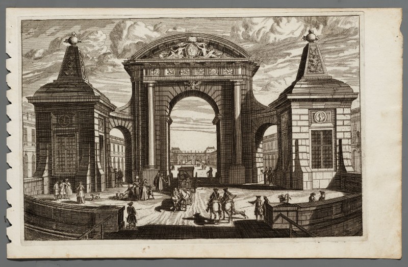 Ornamentprent. Second Liure d'Arc de Triomphe et Porte de Ville (kopie).