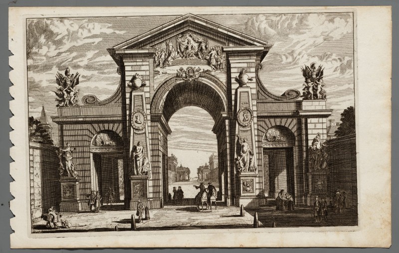 Ornamentprent. Second Liure d'Arc de Triomphe et Porte de Ville (kopie).