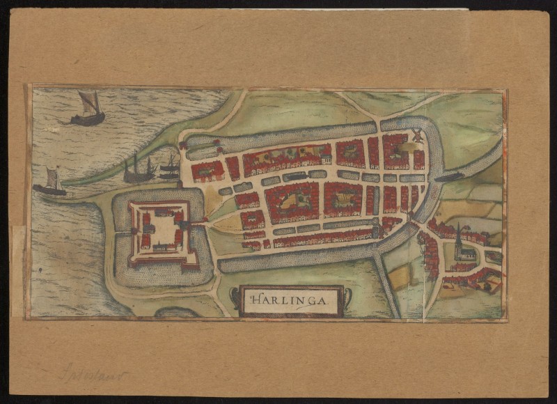 Stadsplattegrond van Harlingen