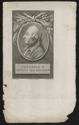 Portret van Frederik II van Pruisen