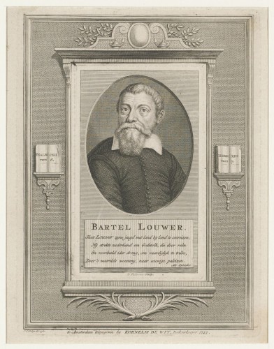 Portret van Bartel Louwer